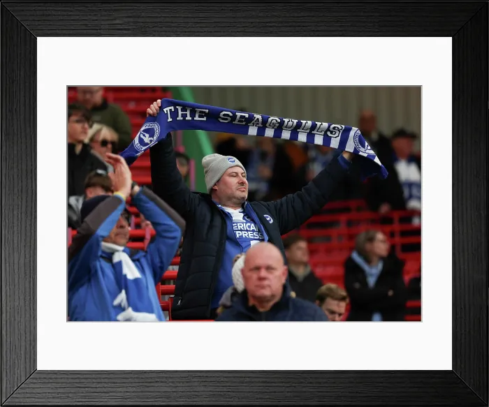 Framed Print : Manchester United v Brighton and Hove Albion Premier League 25OCT25 Framed Print : Manchester United v Brighton and Hove Albion Premier League 25OCT25