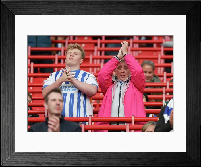 Framed Print : Manchester United v Brighton and Hove Albion Premier League 25OCT25 Framed Print : Manchester United v Brighton and Hove Albion Premier League 25OCT25