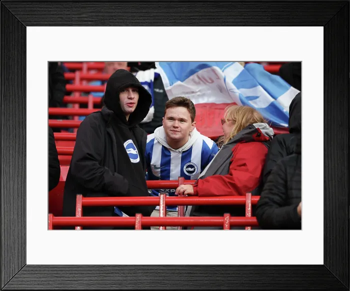 Framed Print : Manchester United v Brighton and Hove Albion Premier League 25OCT25 Framed Print : Manchester United v Brighton and Hove Albion Premier League 25OCT25
