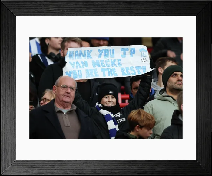 Framed Print : Manchester United v Brighton and Hove Albion Premier League 25OCT25 Framed Print : Manchester United v Brighton and Hove Albion Premier League 25OCT25