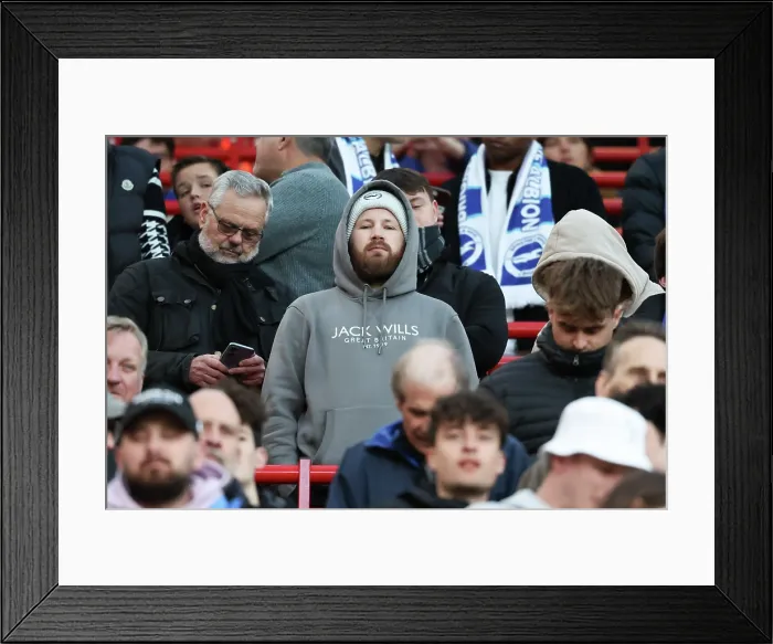 Framed Print : Manchester United v Brighton and Hove Albion Premier League 25OCT25 Framed Print : Manchester United v Brighton and Hove Albion Premier League 25OCT25