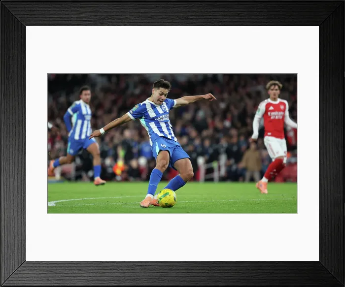 Framed Print : Arsenal v Brighton and Hove Albion Carabao Cup 29OCT25 Framed Print : Arsenal v Brighton and Hove Albion Carabao Cup 29OCT25