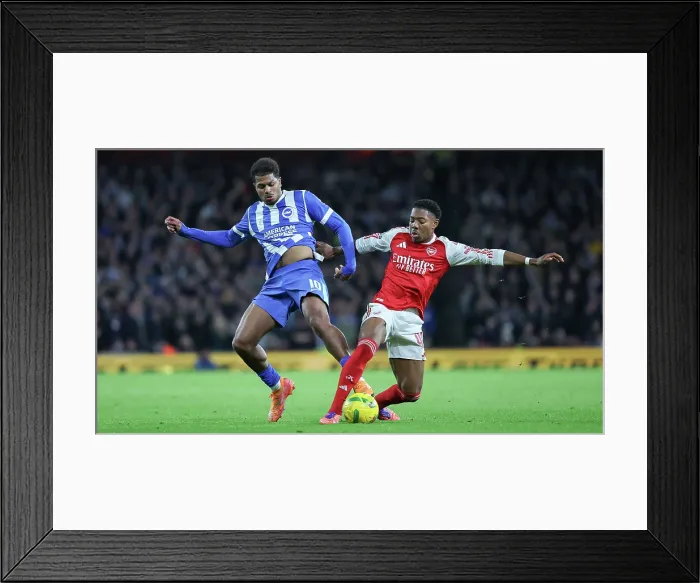 Framed Print : Arsenal v Brighton and Hove Albion Carabao Cup 29OCT25