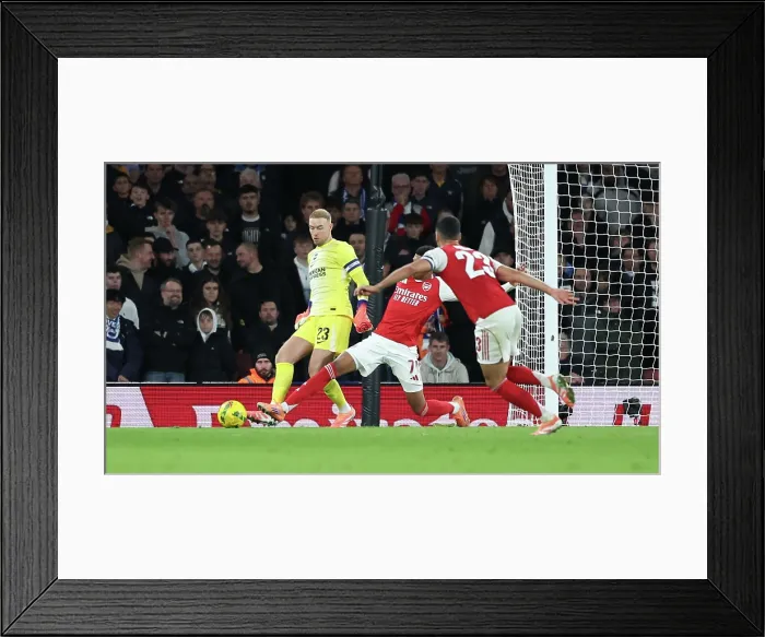 Framed Print : Arsenal v Brighton and Hove Albion Carabao Cup 29OCT25