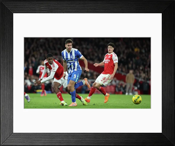 Framed Print : Arsenal v Brighton and Hove Albion Carabao Cup 29OCT25 Framed Print : Arsenal v Brighton and Hove Albion Carabao Cup 29OCT25
