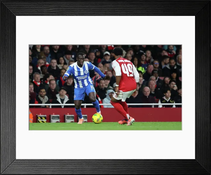 Framed Print : Arsenal v Brighton and Hove Albion Carabao Cup 29OCT25 Framed Print : Arsenal v Brighton and Hove Albion Carabao Cup 29OCT25