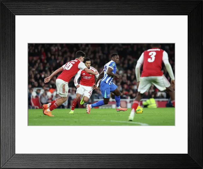 Framed Print : Arsenal v Brighton and Hove Albion Carabao Cup 29OCT25