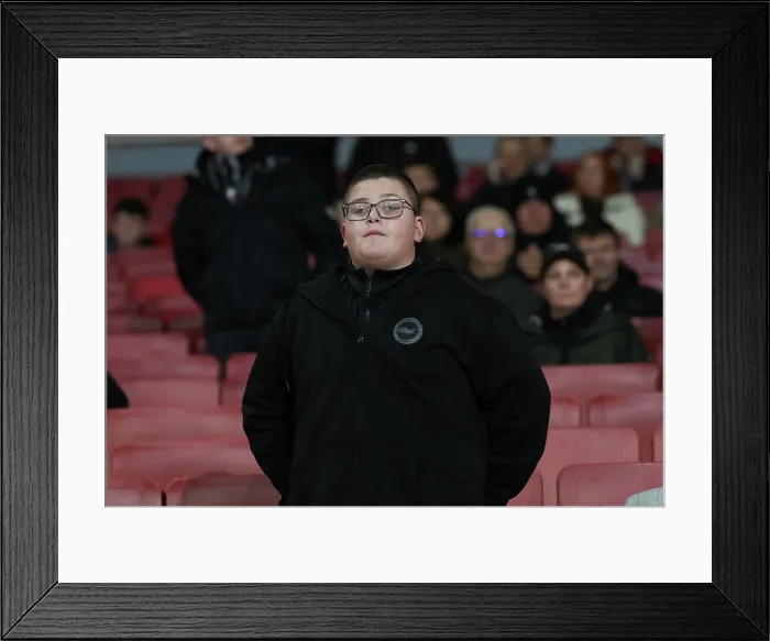 Framed Print : Arsenal v Brighton and Hove Albion Carabao Cup 29OCT25