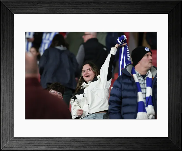 Framed Print : Arsenal v Brighton and Hove Albion Carabao Cup 29OCT25