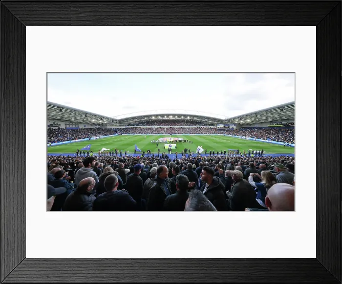 Framed Print : Brighton and Hove Albion v Leeds United Premier League 01NOV25 Framed Print : Brighton and Hove Albion v Leeds United Premier League 01NOV25