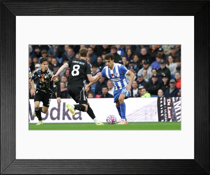 Framed Print : Brighton and Hove Albion v Leeds United Premier League 01NOV25 Framed Print : Brighton and Hove Albion v Leeds United Premier League 01NOV25