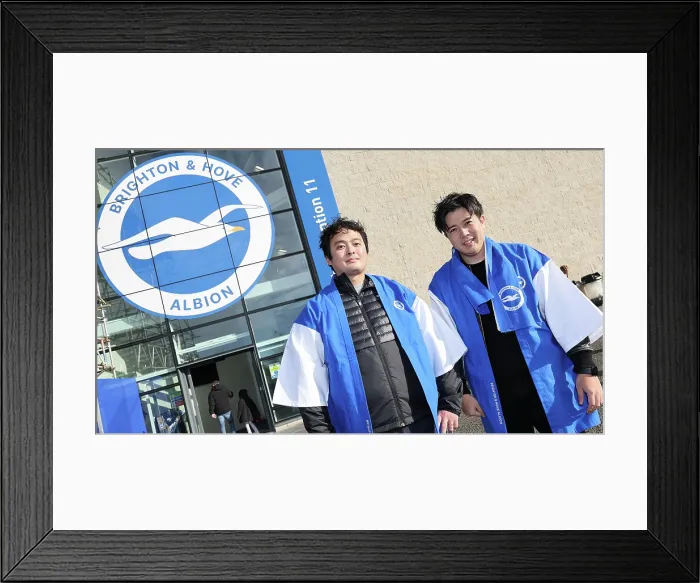 Framed Print : Brighton and Hove Albion v Leeds United Premier League 01NOV25 Framed Print : Brighton and Hove Albion v Leeds United Premier League 01NOV25