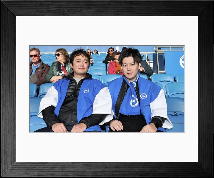 Framed Print : Brighton and Hove Albion v Leeds United Premier League 01NOV25 Framed Print : Brighton and Hove Albion v Leeds United Premier League 01NOV25