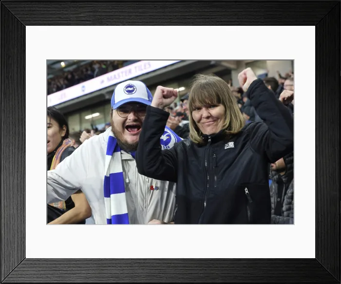 Framed Print : Brighton and Hove Albion v Leeds United Premier League 01NOV25 Framed Print : Brighton and Hove Albion v Leeds United Premier League 01NOV25