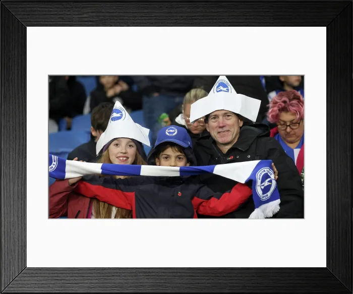 Framed Print : Brighton and Hove Albion v Leeds United Premier League 01NOV25 Framed Print : Brighton and Hove Albion v Leeds United Premier League 01NOV25