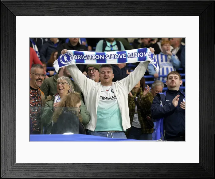 Framed Print : Brighton and Hove Albion v Leeds United Premier League 01NOV25 Framed Print : Brighton and Hove Albion v Leeds United Premier League 01NOV25