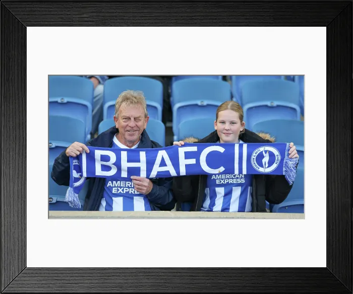 Framed Print : Brighton and Hove Albion v Leeds United Premier League 01NOV25 Framed Print : Brighton and Hove Albion v Leeds United Premier League 01NOV25
