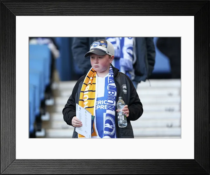 Framed Print : Brighton and Hove Albion v Leeds United Premier League 01NOV25 Framed Print : Brighton and Hove Albion v Leeds United Premier League 01NOV25
