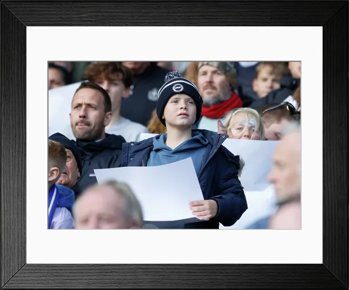 Framed Print : Brighton and Hove Albion v Leeds United Premier League 01NOV25 Framed Print : Brighton and Hove Albion v Leeds United Premier League 01NOV25