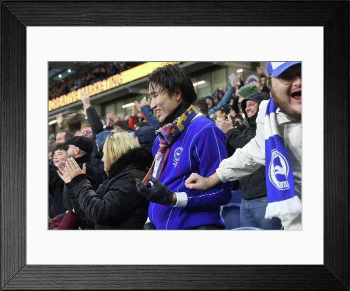 Framed Print : Brighton and Hove Albion v Leeds United Premier League 01NOV25 Framed Print : Brighton and Hove Albion v Leeds United Premier League 01NOV25