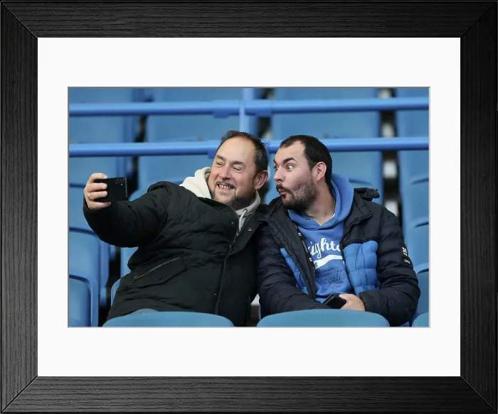 Framed Print : Brighton and Hove Albion v Leeds United Premier League 01NOV25 Framed Print : Brighton and Hove Albion v Leeds United Premier League 01NOV25