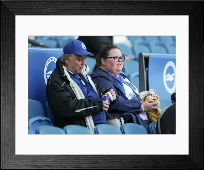 Framed Print : Brighton and Hove Albion v Leeds United Premier League 01NOV25 Framed Print : Brighton and Hove Albion v Leeds United Premier League 01NOV25