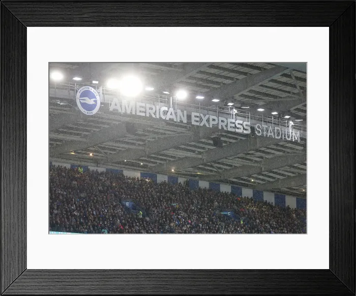 Framed Print : Brighton and Hove Albion v Leeds United Premier League 01NOV25 Framed Print : Brighton and Hove Albion v Leeds United Premier League 01NOV25