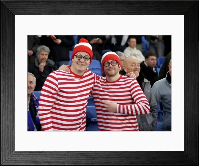 Framed Print : Brighton and Hove Albion v Leeds United Premier League 01NOV25