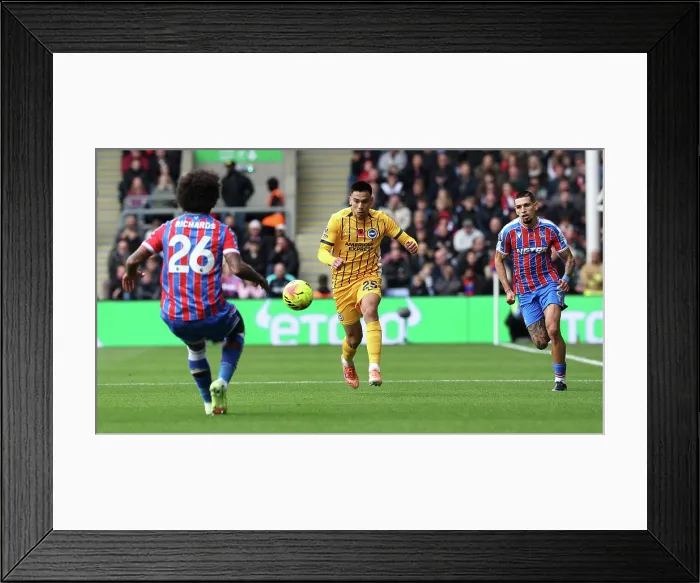 Framed Print : Crystal Palace v Brighton and Hove Albion Premier League 09NOV25 Framed Print : Crystal Palace v Brighton and Hove Albion Premier League 09NOV25