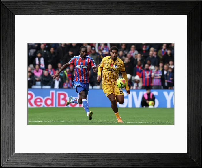 Framed Print : Crystal Palace v Brighton and Hove Albion Premier League 09NOV25 Framed Print : Crystal Palace v Brighton and Hove Albion Premier League 09NOV25