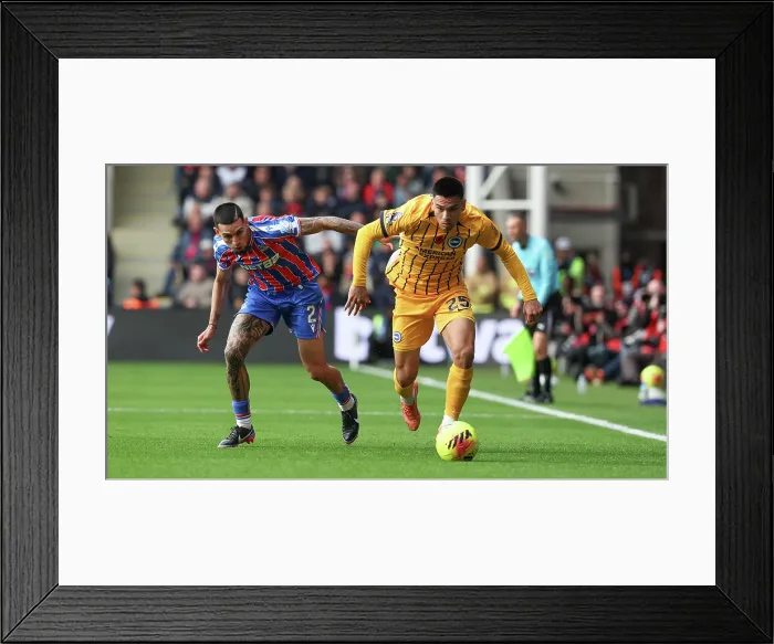 Framed Print : Crystal Palace v Brighton and Hove Albion Premier League 09NOV25 Framed Print : Crystal Palace v Brighton and Hove Albion Premier League 09NOV25