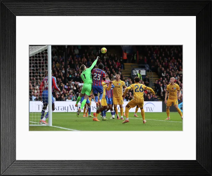 Framed Print : Crystal Palace v Brighton and Hove Albion Premier League 09NOV25 Framed Print : Crystal Palace v Brighton and Hove Albion Premier League 09NOV25