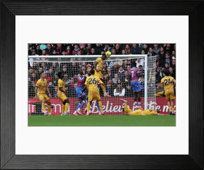 Framed Print : Crystal Palace v Brighton and Hove Albion Premier League 09NOV25 Framed Print : Crystal Palace v Brighton and Hove Albion Premier League 09NOV25