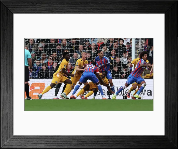 Framed Print : Crystal Palace v Brighton and Hove Albion Premier League 09NOV25