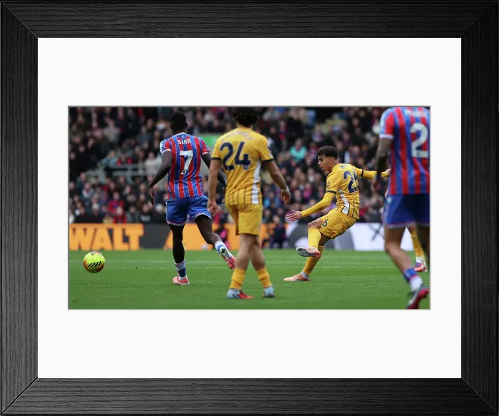 Framed Print : Crystal Palace v Brighton and Hove Albion Premier League 09NOV25 Framed Print : Crystal Palace v Brighton and Hove Albion Premier League 09NOV25