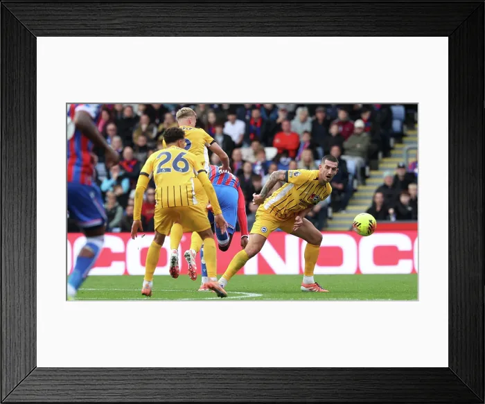 Framed Print : Crystal Palace v Brighton and Hove Albion Premier League 09NOV25 Framed Print : Crystal Palace v Brighton and Hove Albion Premier League 09NOV25