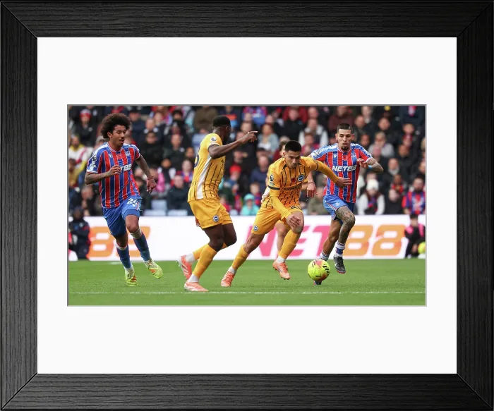Framed Print : Crystal Palace v Brighton and Hove Albion Premier League 09NOV25 Framed Print : Crystal Palace v Brighton and Hove Albion Premier League 09NOV25
