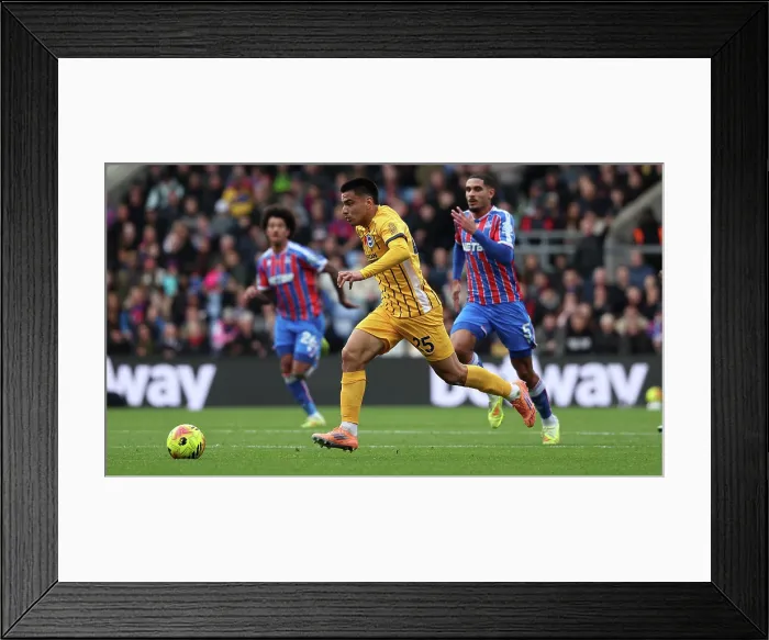 Framed Print : Crystal Palace v Brighton and Hove Albion Premier League 09NOV25 Framed Print : Crystal Palace v Brighton and Hove Albion Premier League 09NOV25