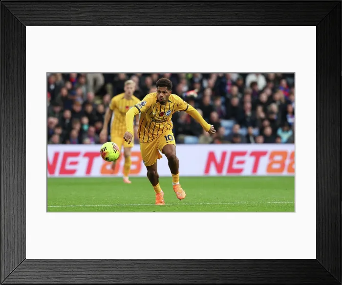 Framed Print : Crystal Palace v Brighton and Hove Albion Premier League 09NOV25 Framed Print : Crystal Palace v Brighton and Hove Albion Premier League 09NOV25