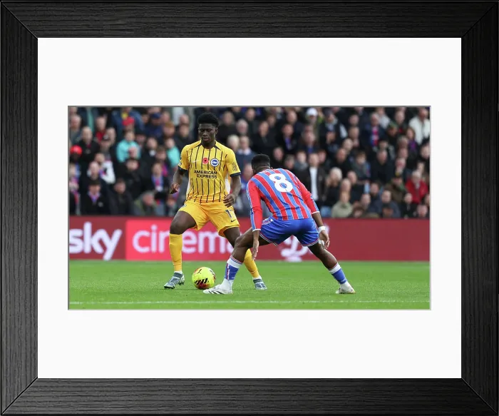 Framed Print : Crystal Palace v Brighton and Hove Albion Premier League 09NOV25 Framed Print : Crystal Palace v Brighton and Hove Albion Premier League 09NOV25