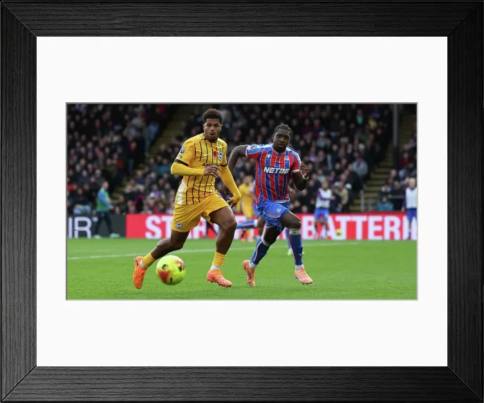 Framed Print : Crystal Palace v Brighton and Hove Albion Premier League 09NOV25 Framed Print : Crystal Palace v Brighton and Hove Albion Premier League 09NOV25