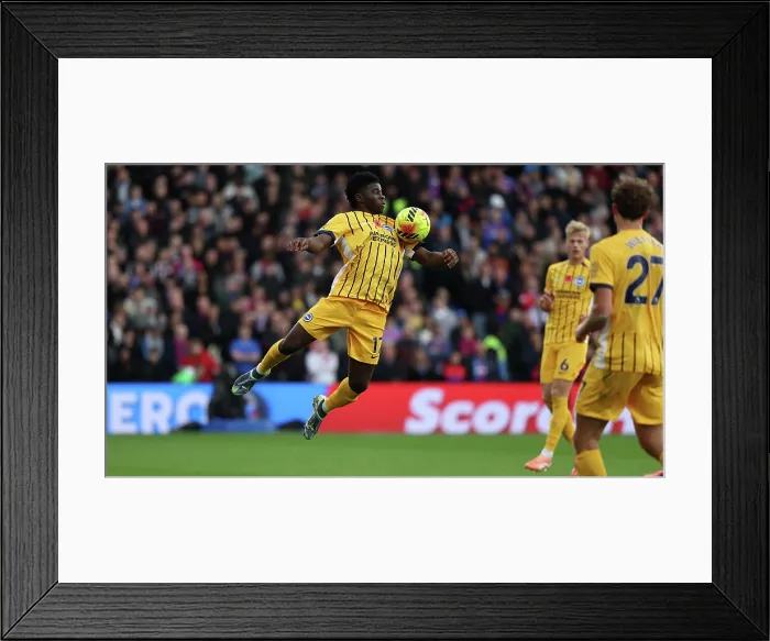 Framed Print : Crystal Palace v Brighton and Hove Albion Premier League 09NOV25 Framed Print : Crystal Palace v Brighton and Hove Albion Premier League 09NOV25