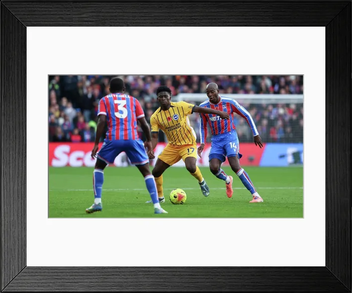 Framed Print : Crystal Palace v Brighton and Hove Albion Premier League 09NOV25 Framed Print : Crystal Palace v Brighton and Hove Albion Premier League 09NOV25