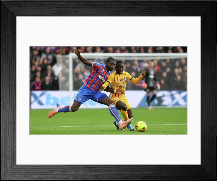 Framed Print : Crystal Palace v Brighton and Hove Albion Premier League 09NOV25 Framed Print : Crystal Palace v Brighton and Hove Albion Premier League 09NOV25