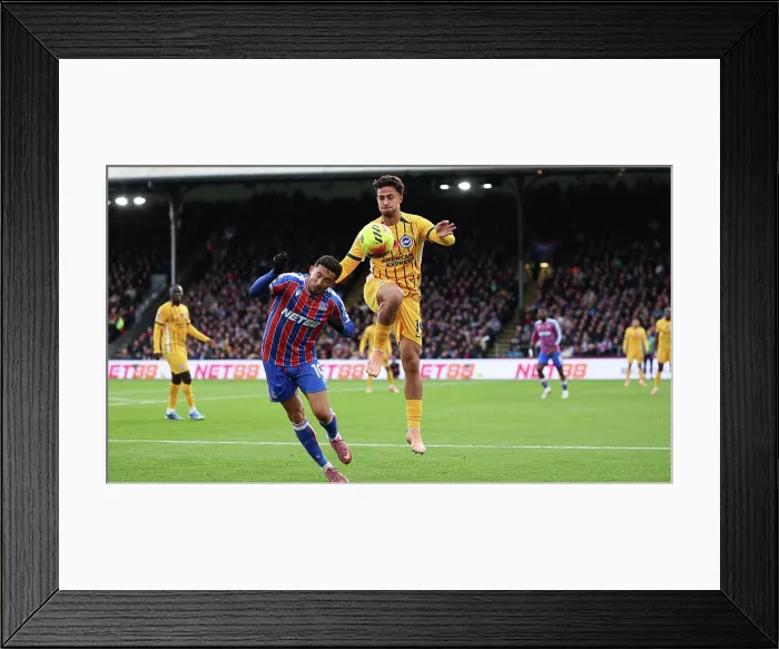 Framed Print : Crystal Palace v Brighton and Hove Albion Premier League 09NOV25 Framed Print : Crystal Palace v Brighton and Hove Albion Premier League 09NOV25
