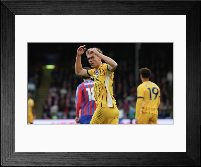 Framed Print : Crystal Palace v Brighton and Hove Albion Premier League 09NOV25 Framed Print : Crystal Palace v Brighton and Hove Albion Premier League 09NOV25