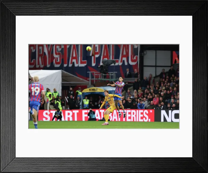 Framed Print : Crystal Palace v Brighton and Hove Albion Premier League 09NOV25 Framed Print : Crystal Palace v Brighton and Hove Albion Premier League 09NOV25