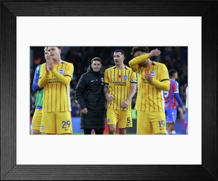 Framed Print : Crystal Palace v Brighton and Hove Albion Premier League 09NOV25 Framed Print : Crystal Palace v Brighton and Hove Albion Premier League 09NOV25