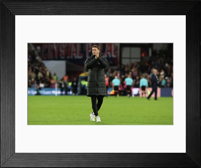 Framed Print : Crystal Palace v Brighton and Hove Albion Premier League 09NOV25 Framed Print : Crystal Palace v Brighton and Hove Albion Premier League 09NOV25