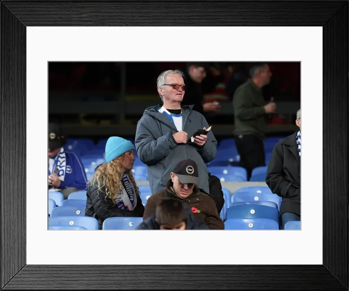 Framed Print : Crystal Palace v Brighton and Hove Albion Premier League 09NOV25 Framed Print : Crystal Palace v Brighton and Hove Albion Premier League 09NOV25
